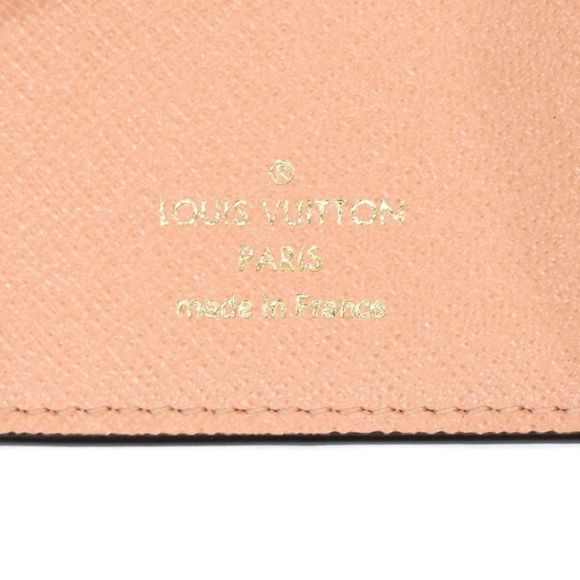 Louis Vuitton Damier Ebene Politefeuille Juliet Wallet Bifold Compact Brown - Picture 8 of 10